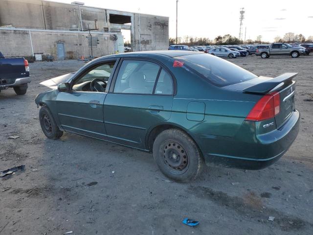 Image 2 of 2001 HONDA CIVIC LX 2001 with VIN 2HGES16591H580243