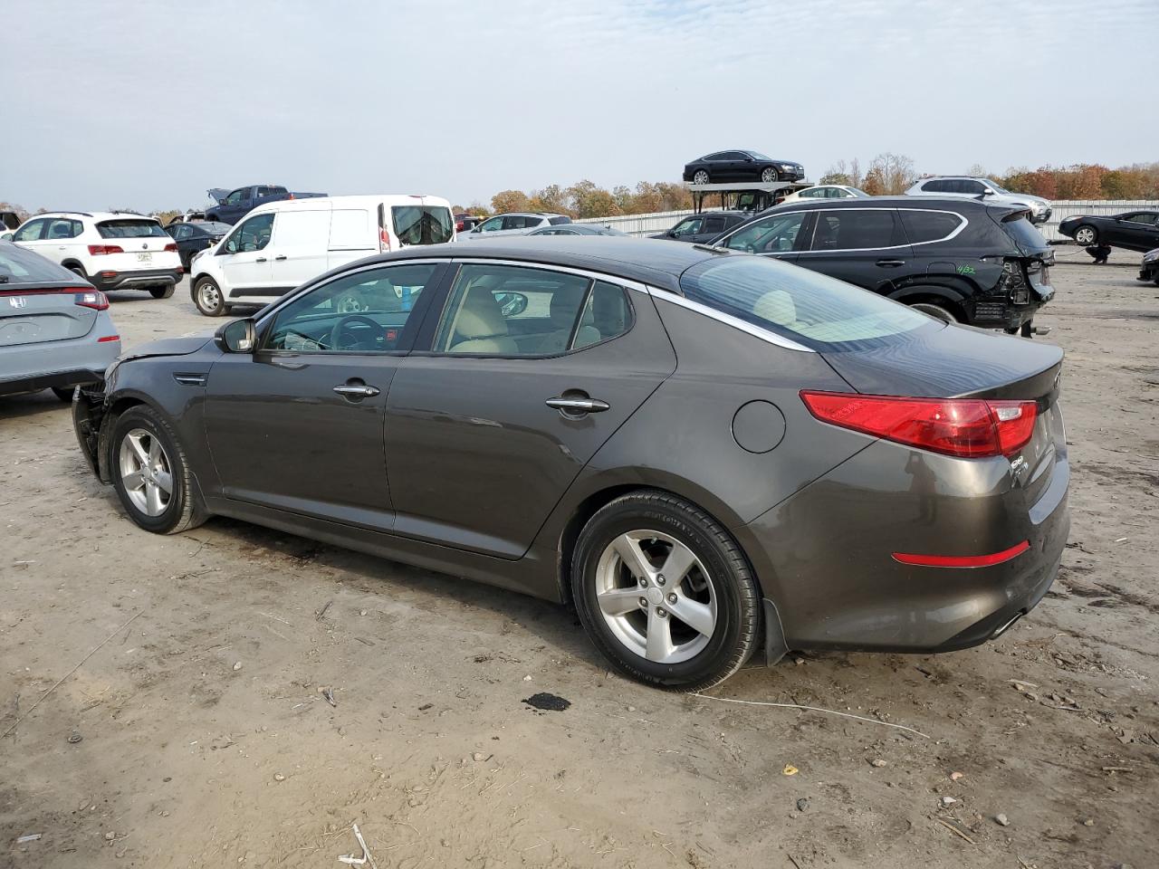 Image 2 of 2015 KIA OPTIMA LX 2015 with VIN 5XXGM4A75FG377792