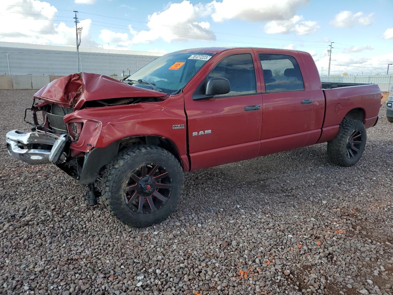 Image 1 of 2008 DODGE RAM 1500  2008 with VIN 3D7KS19D88G239436