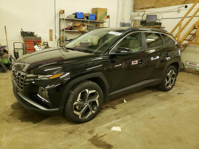 Image 1 of 2022 HYUNDAI TUCSON SEL 2022 with VIN 5NMJCCAE1NH158216
