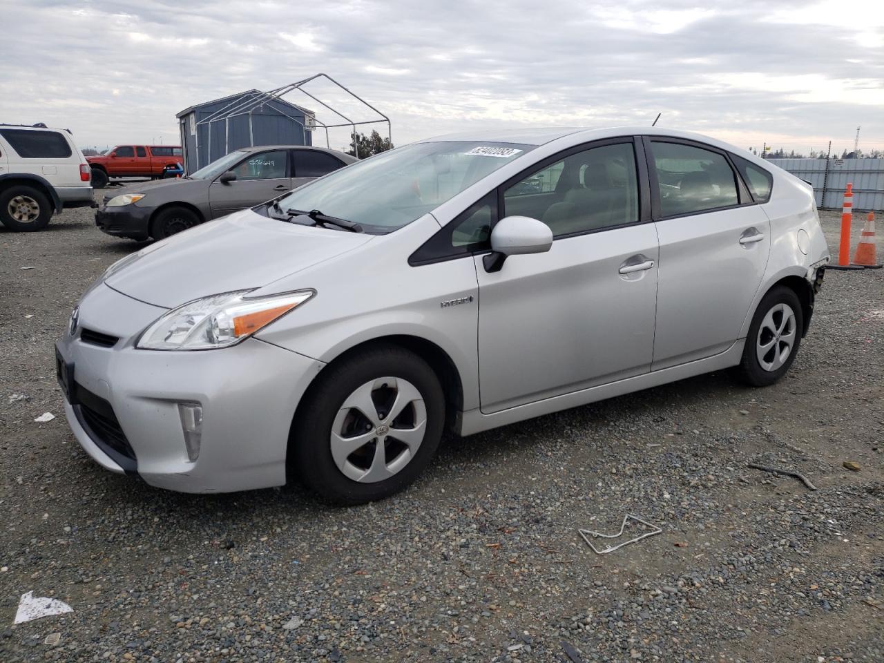 Image 1 of 2014 TOYOTA PRIUS  2014 with VIN JTDKN3DU3E0387787