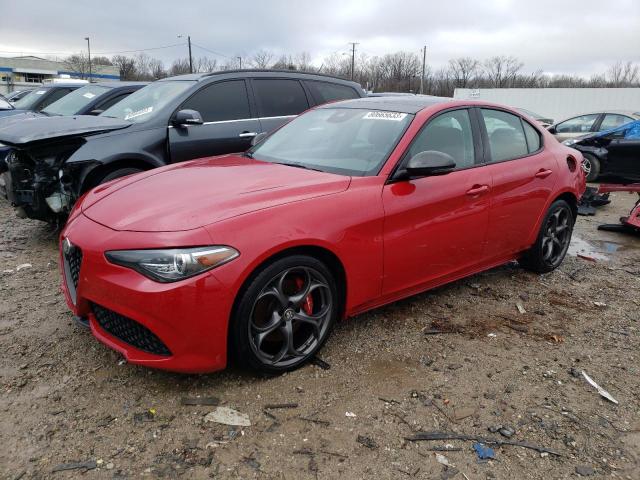 Image 1 of 2019 ALFA ROMEO GIULIA TI 2019 with VIN ZARFANBN4K7600632