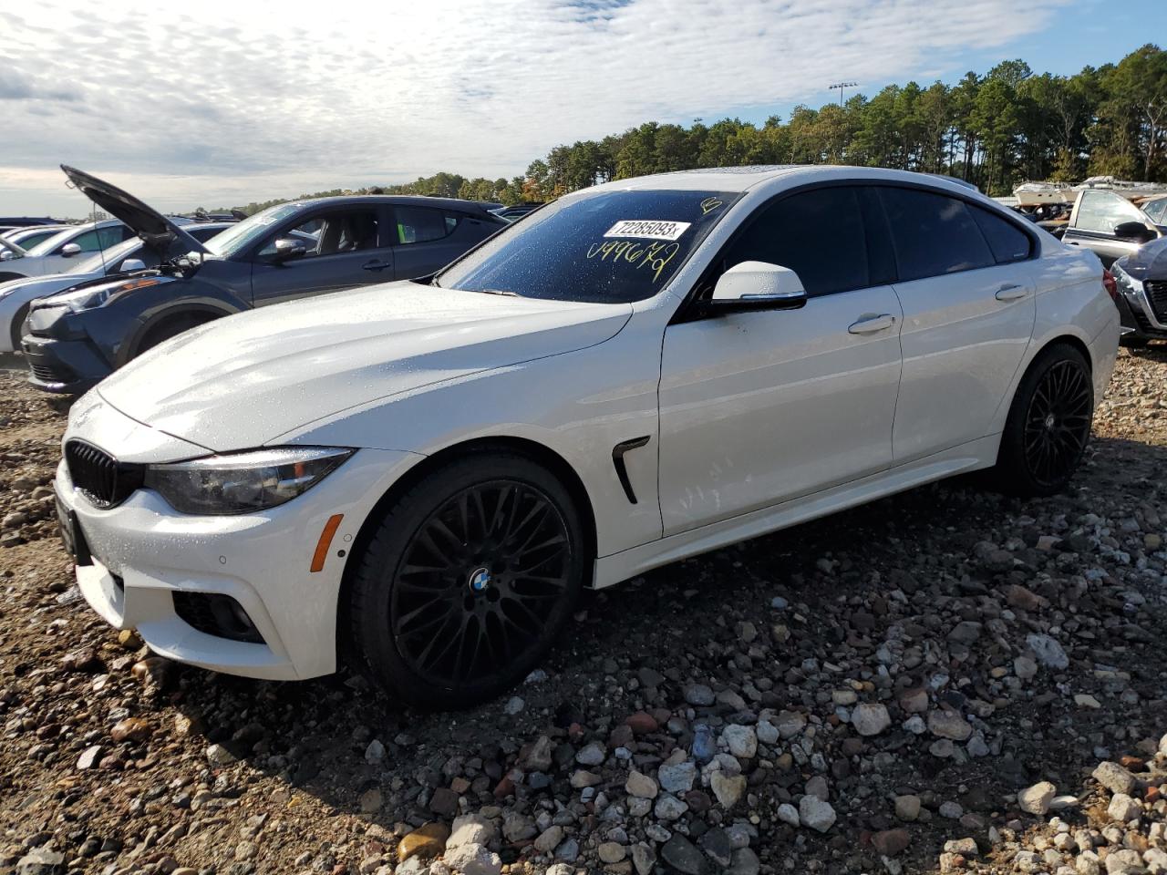 Image 1 of 2020 BMW 440XI GRAN COUPE 2020 with VIN WBA4J7C04LBV99672