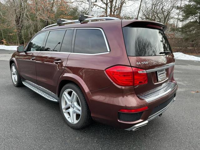 Image 3 of 2015 MERCEDES-BENZ GL 550 4MATIC 2015 with VIN 4JGDF7DE2FA452786
