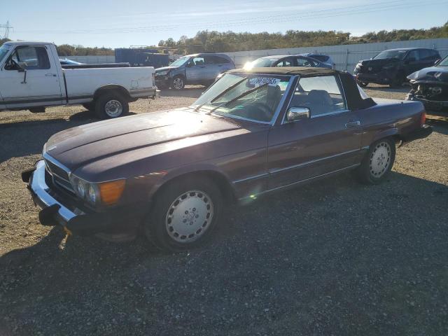 Obraz 1 z 1987 MERCEDES-BENZ 560 SL 1987 z VIN WDBBA48D9HA074252