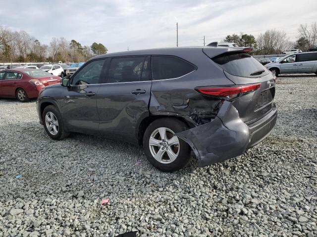 Image 2 of 2022 TOYOTA HIGHLANDER L 2022 with VIN 5TDZZRAH4NS100001