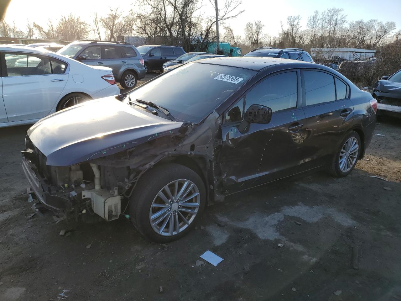 Image 1 of 2012 SUBARU IMPREZA PREMIUM 2012 with VIN JF1GJAD60CH015075