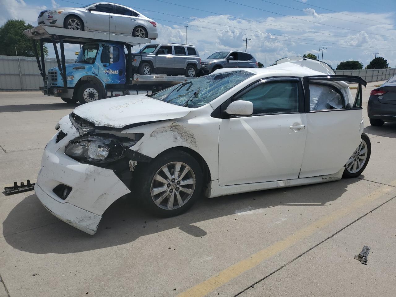 Image 1 of 2010 TOYOTA COROLLA BASE 2010 with VIN 1NXBU4EE3AZ369708