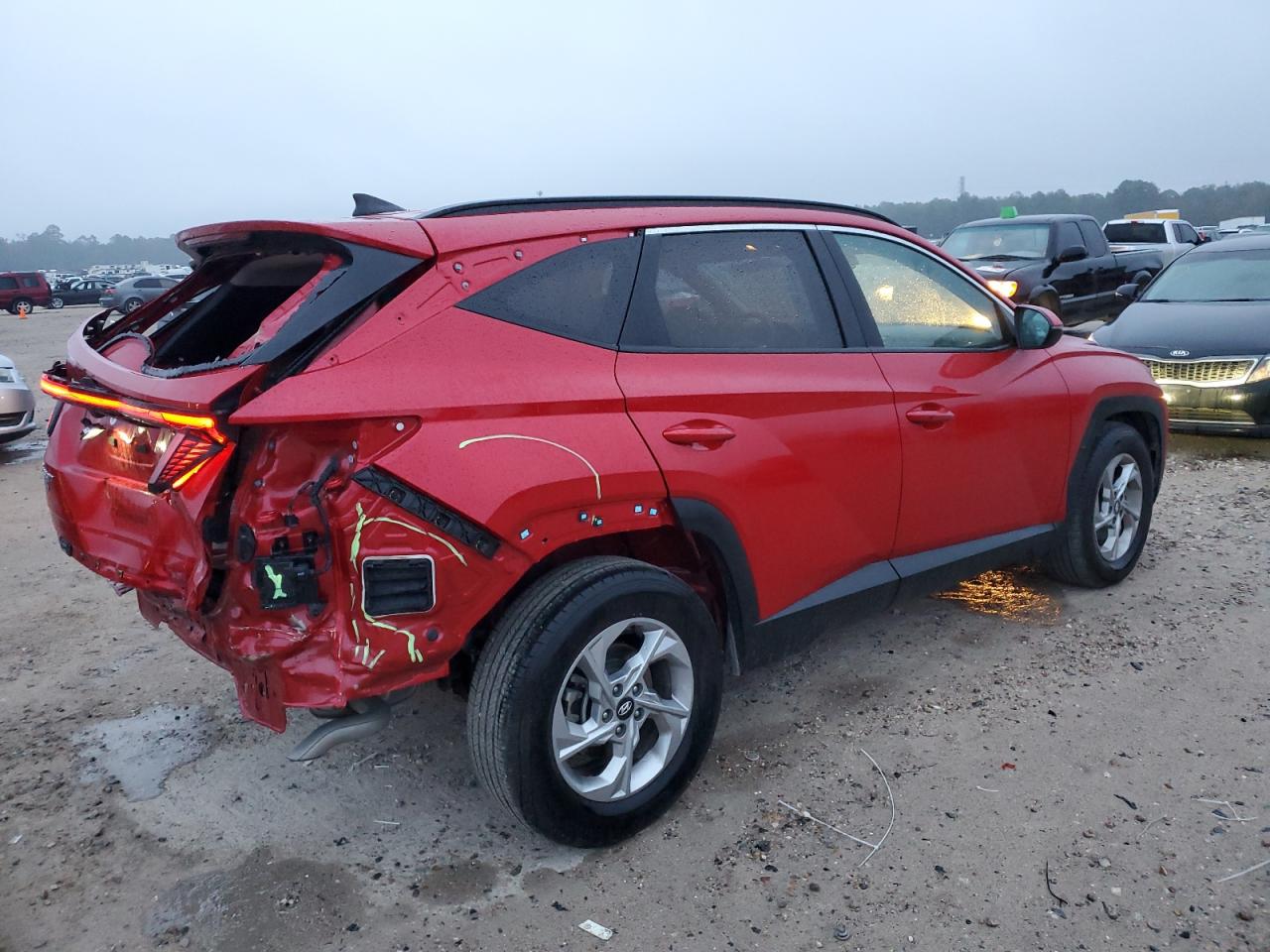 Изображение 3 2022 HYUNDAI TUCSON SEL 2022 с VIN 5NMJB3AE9NH155308