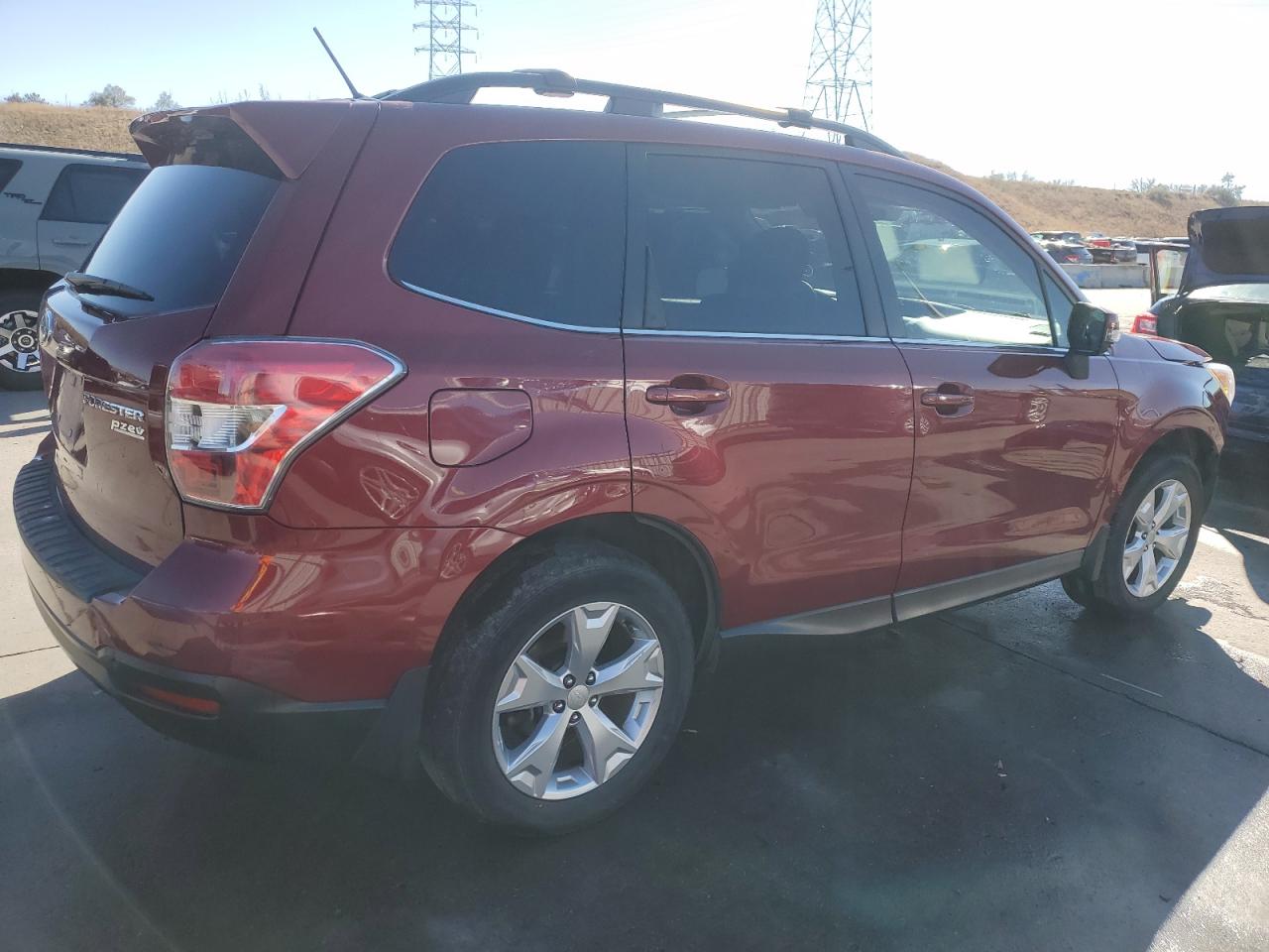 Image 3 of 2014 SUBARU FORESTER 2.5I TOURING 2014 with VIN JF2SJAPC6EH486884