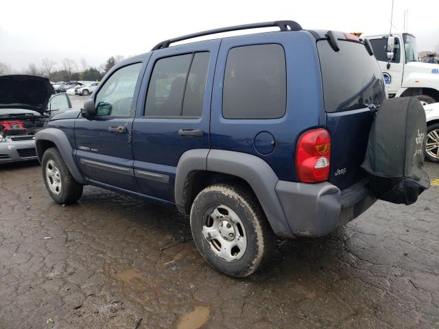 Image 2 of 2003 JEEP LIBERTY SPORT 2003 with VIN 1J4GK48K33W662916