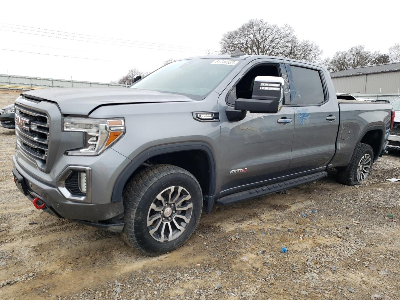 Image 1 of 2021 GMC SIERRA K1500 AT4 2021 with VIN 1GTU9EET9MZ245906