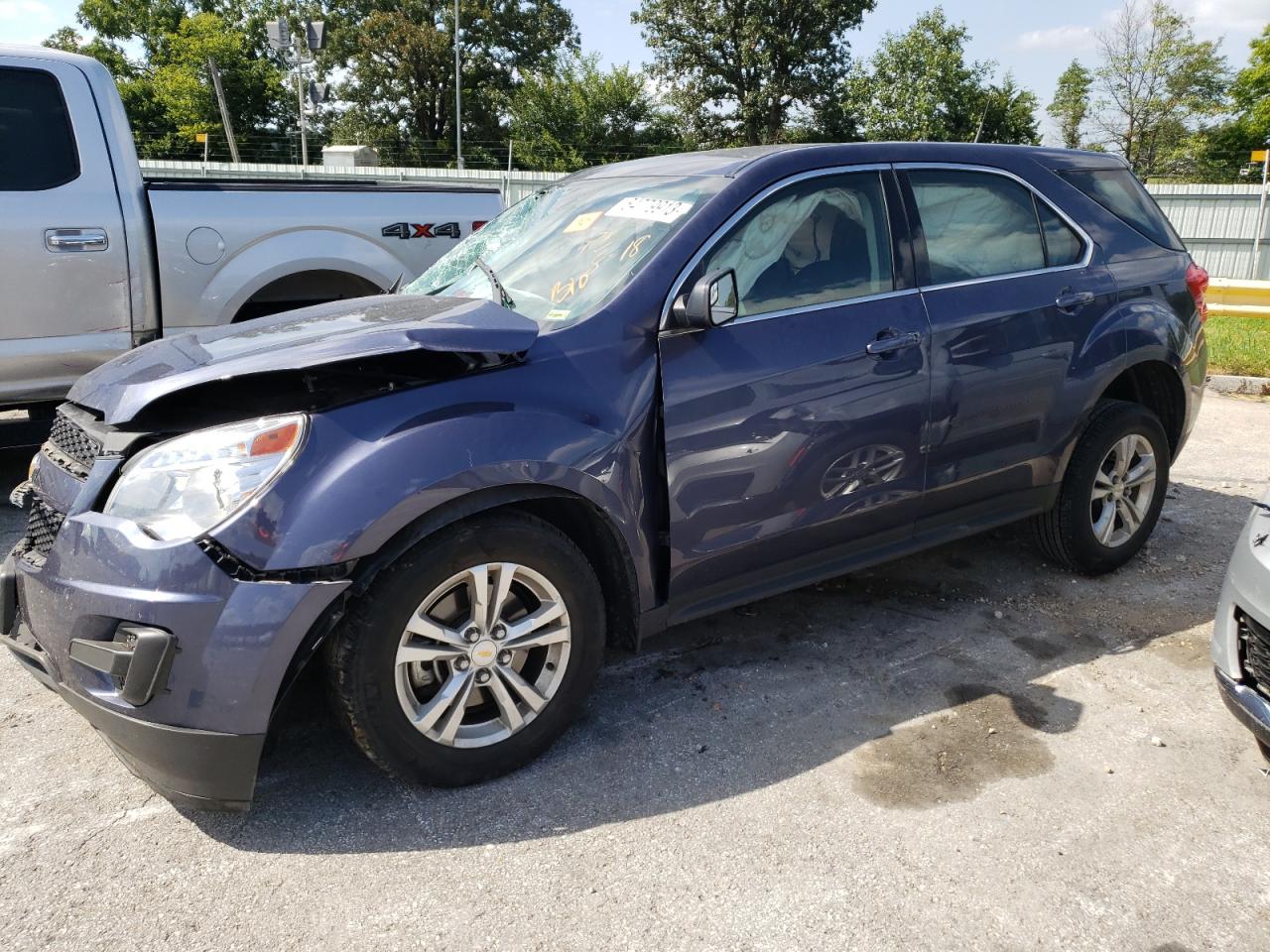 Image 1 of 2013 CHEVROLET EQUINOX LS 2013 with VIN 2GNALBEK4D6254204