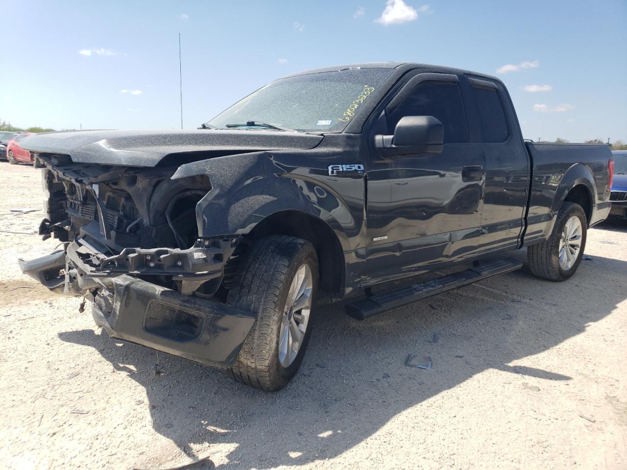 Image 1 of 2016 FORD F150 SUPER CAB 2016 with VIN 1FTEX1CP2GKF65400