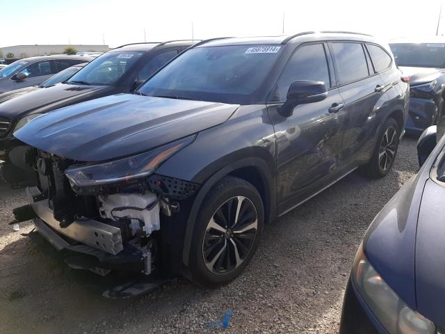 Image 1 of 2021 TOYOTA HIGHLANDER XSE 2021 with VIN 5TDJZRBHXMS136849
