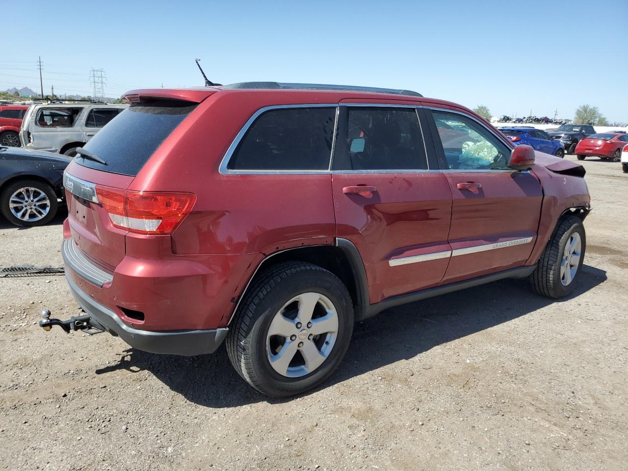 Obraz 3 z 2012 JEEP GRAND CHEROKEE LAREDO 2012 z VIN 1C4RJFAG3CC287176
