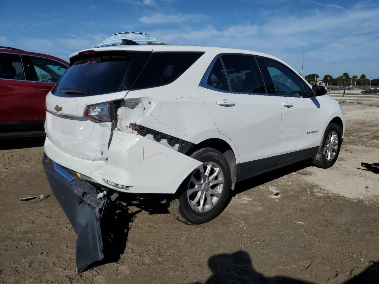 Image 3 of 2018 CHEVROLET EQUINOX LT 2018 with VIN 3GNAXJEV2JL411907