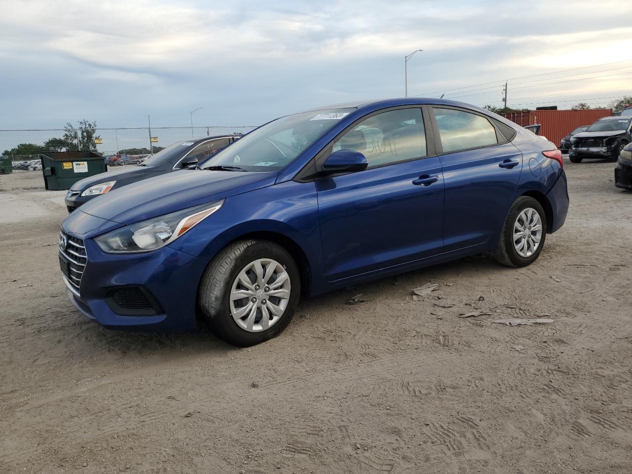 Image 1 of 2021 HYUNDAI ACCENT SE 2021 with VIN 3KPC24A67ME149178