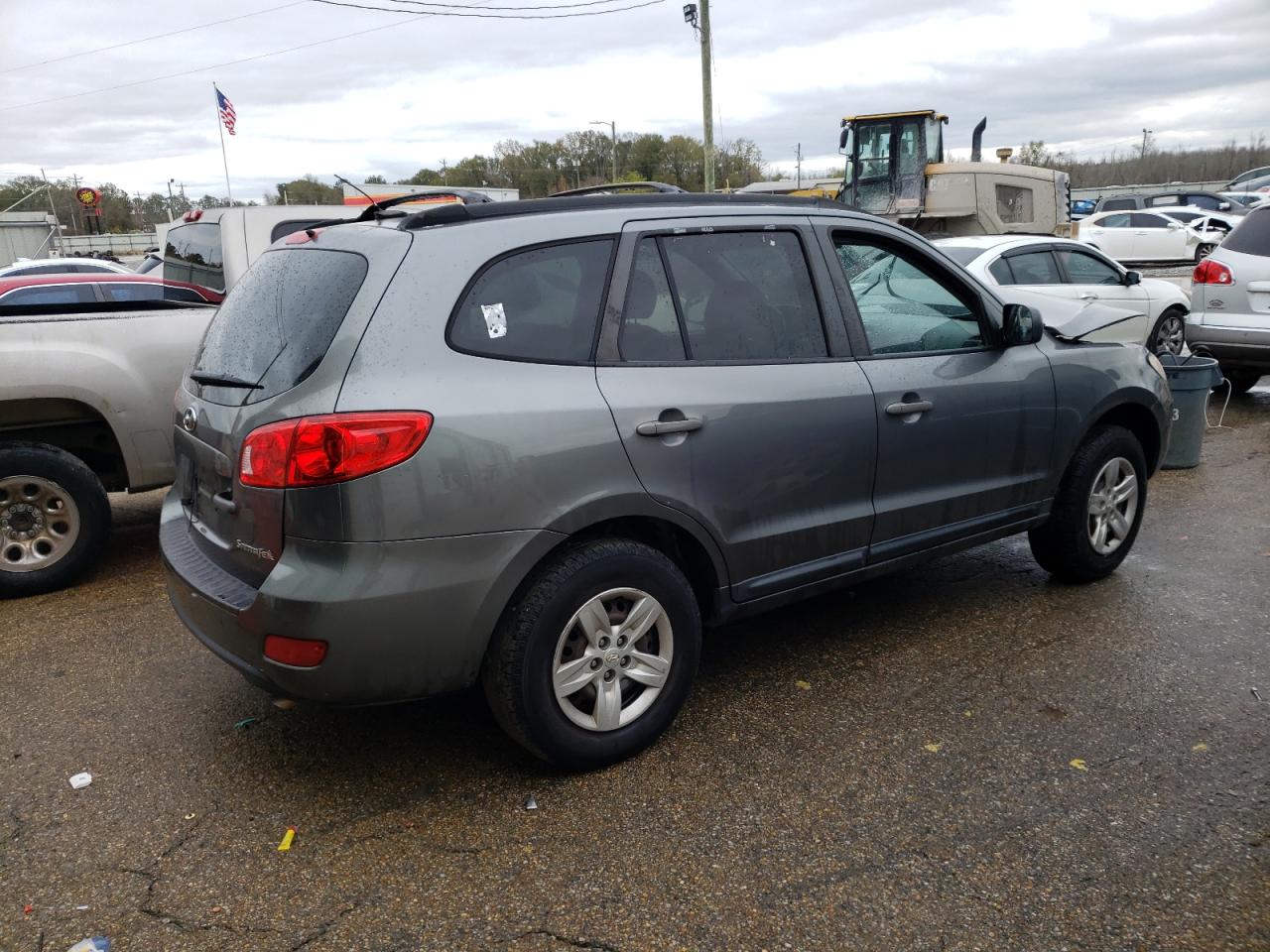 Image 3 of 2009 HYUNDAI SANTA FE GLS 2009 with VIN 5NMSG13D99H250164