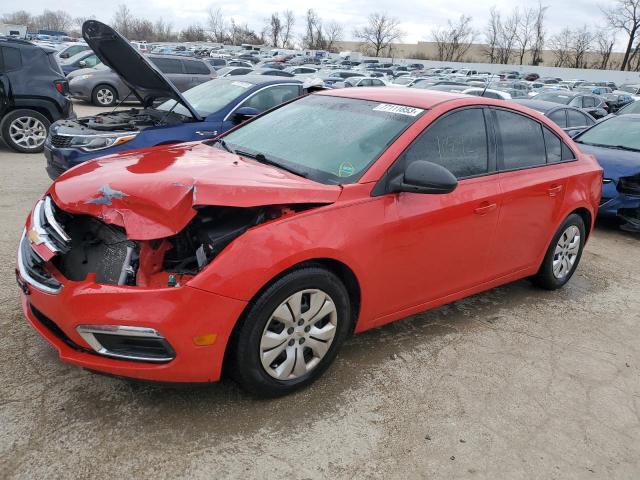 Image 1 of 2015 CHEVROLET CRUZE LS 2015 with VIN 1G1PA5SH7F7119328