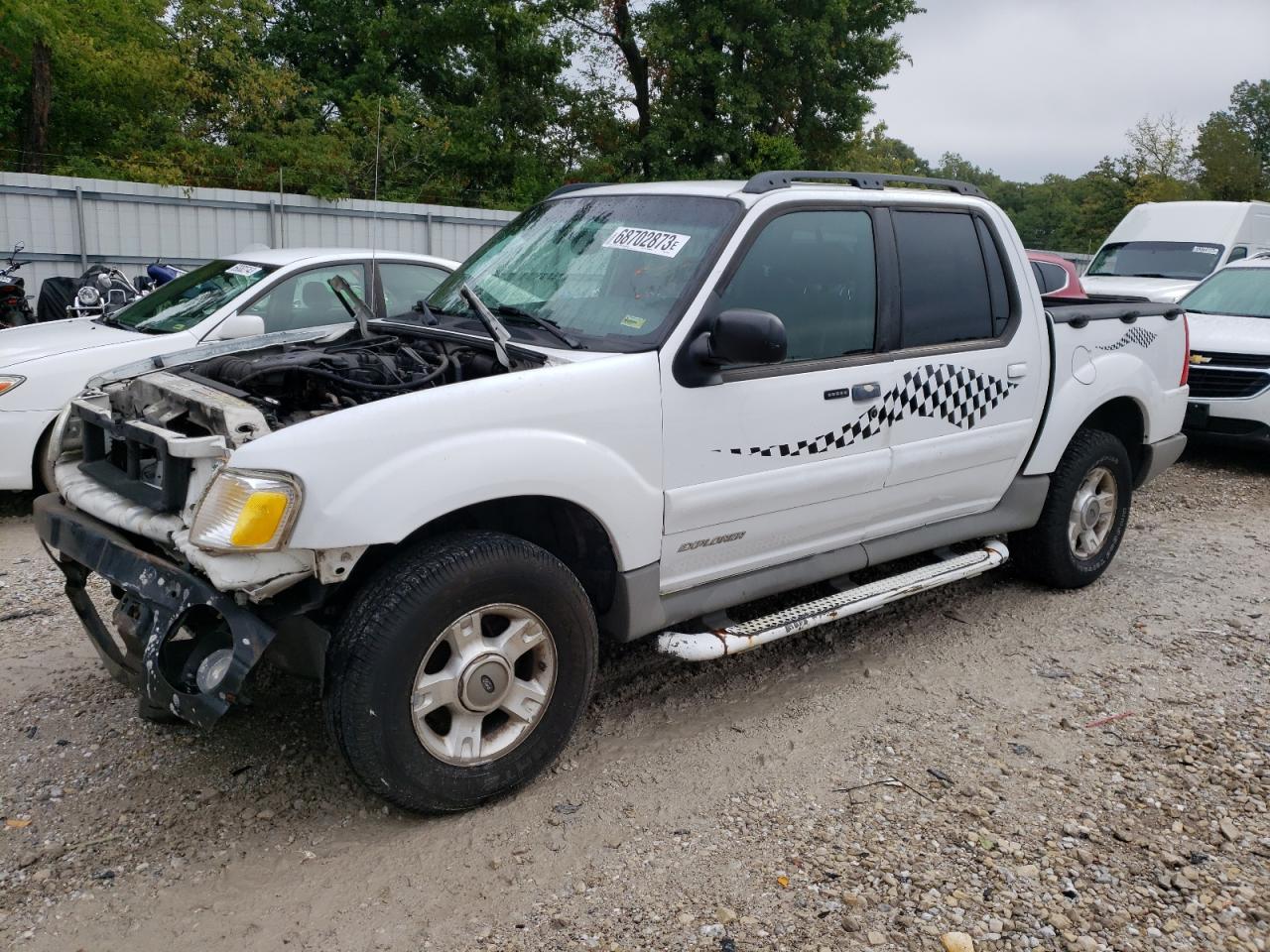Image 1 of 2002 FORD EXPLORER SPORT TRAC  2002 with VIN 1FMZU67E42UC52597