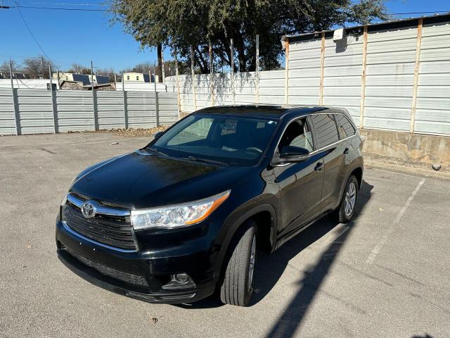Image 2 of 2014 TOYOTA HIGHLANDER LE 2014 with VIN 5TDZKRFH2ES010892