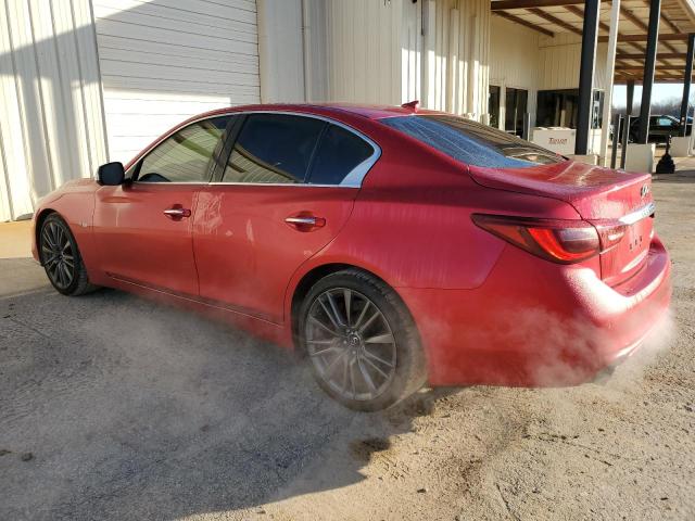 Image 2 of 2020 INFINITI Q50 RED SPORT 400 2020 with VIN JN1FV7AP0LM630374
