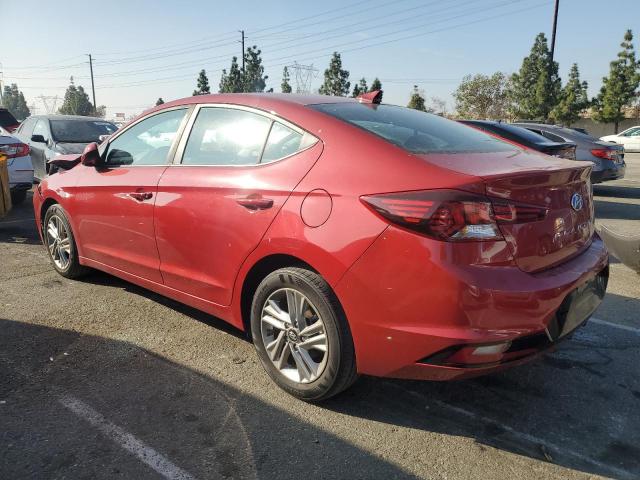 Image 2 of 2019 HYUNDAI ELANTRA SEL 2019 with VIN KMHD84LF2KU798588
