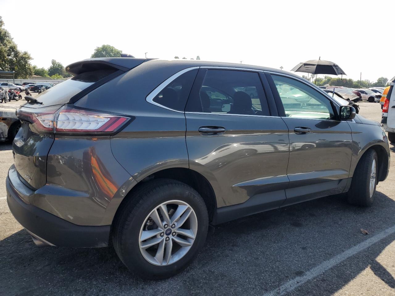 Image 3 of 2018 FORD EDGE SEL 2018 with VIN 2FMPK3J81JBB13501