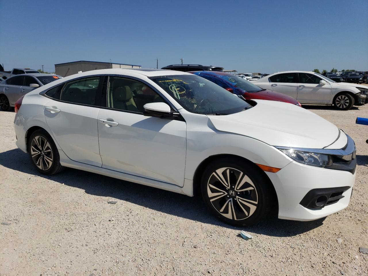 Image 1 of 2018 HONDA CIVIC EXL 2018 with VIN JHMFC1F74JX016253