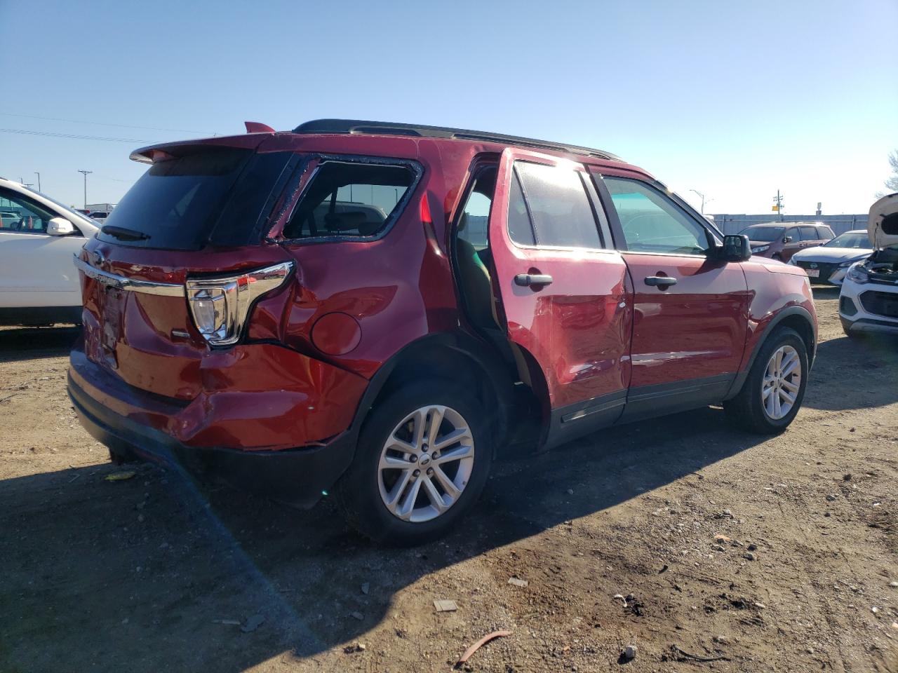 Image 3 of 2017 FORD EXPLORER  2017 with VIN 1FM5K8BH4HGA33566