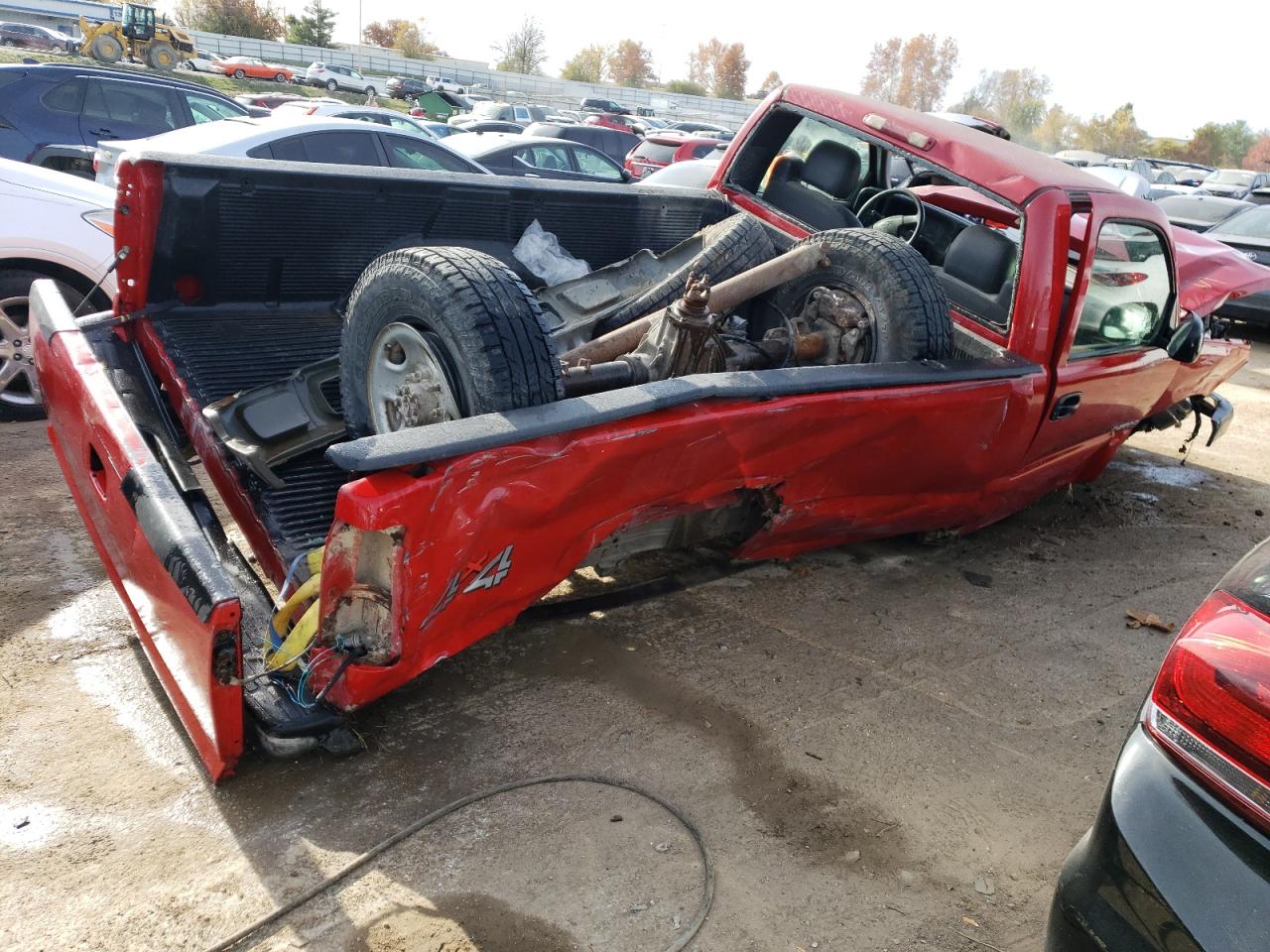 Image 3 of 2005 CHEVROLET SILVERADO K2500 HEAVY DUTY 2005 with VIN 1GCHK24UX5E302508