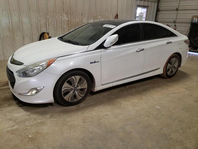Image 1 of 2015 HYUNDAI SONATA HYBRID 2015 with VIN KMHEC4A46FA122723