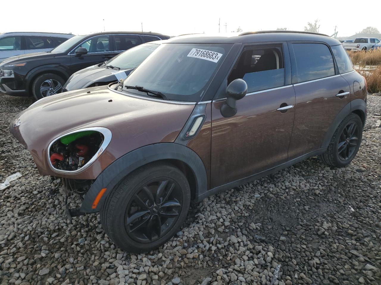 Image 1 of 2014 MINI COOPER S COUNTRYMAN 2014 with VIN WMWZC3C52EWP28217