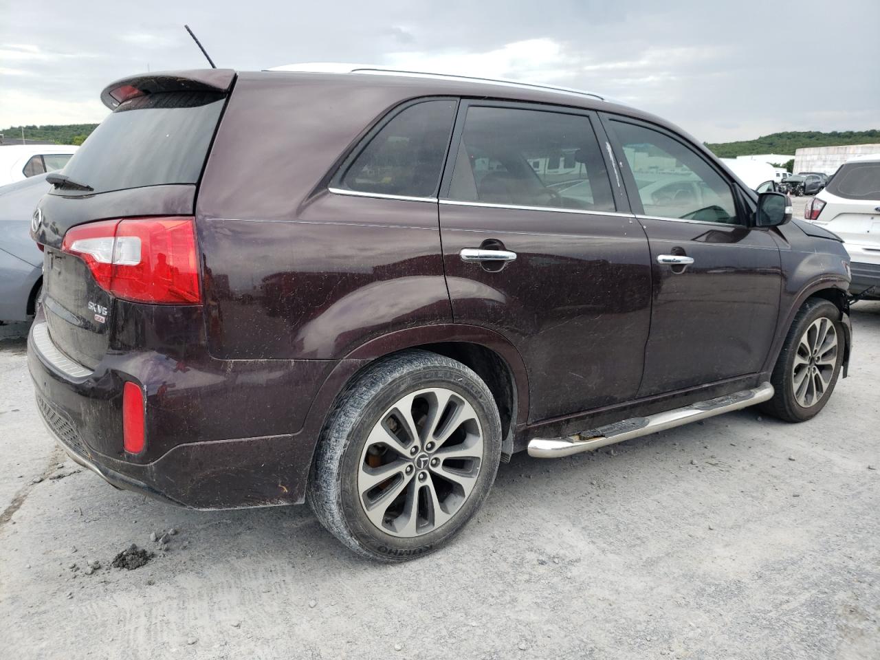 Image 3 of 2014 KIA SORENTO SX 2014 with VIN 5XYKW4A70EG435127