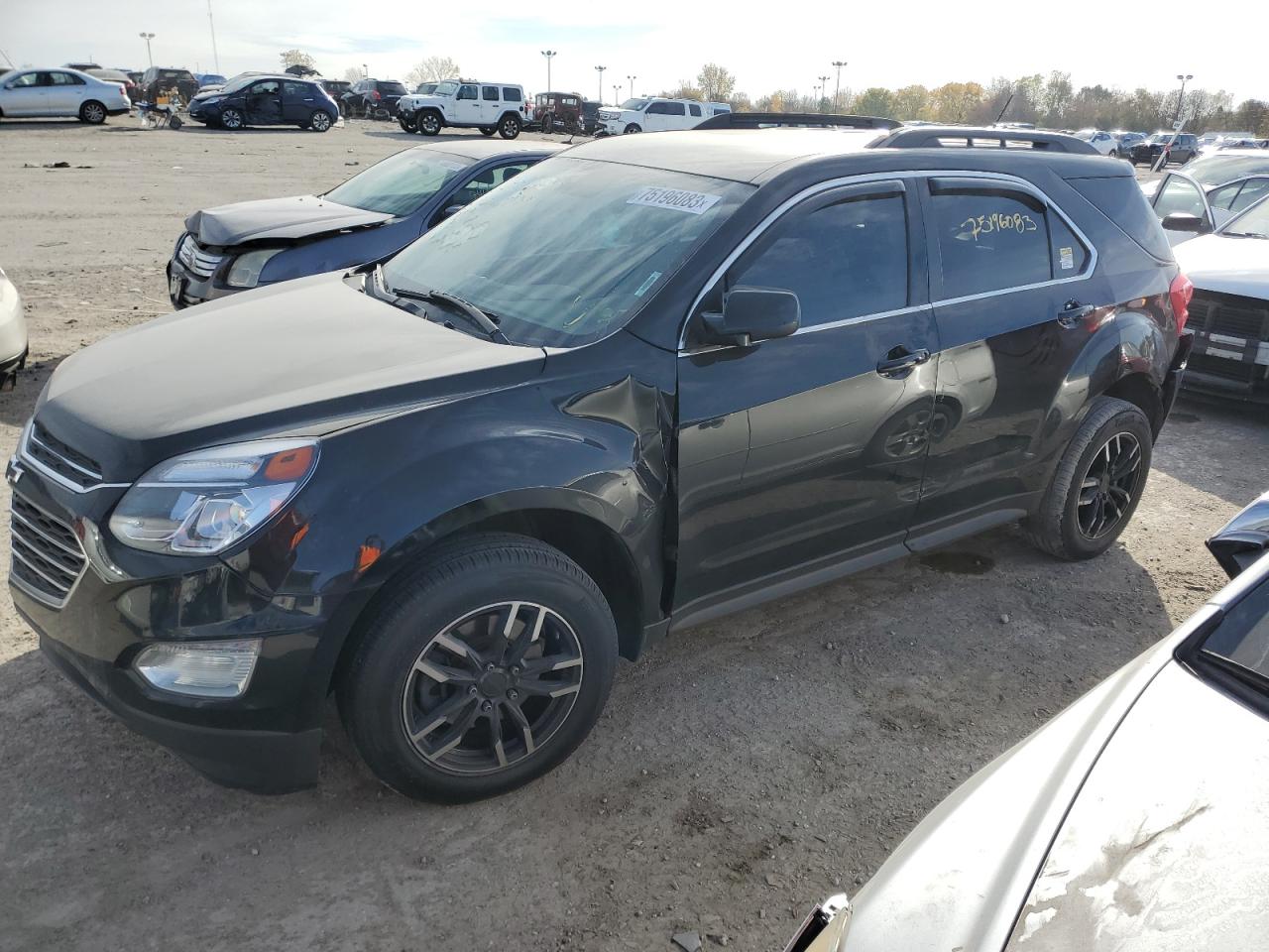 Image 1 of 2017 CHEVROLET EQUINOX LT 2017 with VIN 2GNALCEKXH6198359