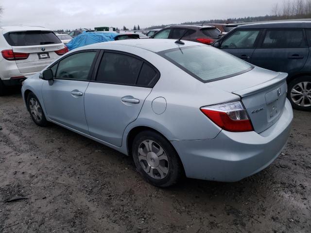 Изображение 2 2012 HONDA CIVIC HYBRID 2012 с VIN JHMFB4F24CS006380