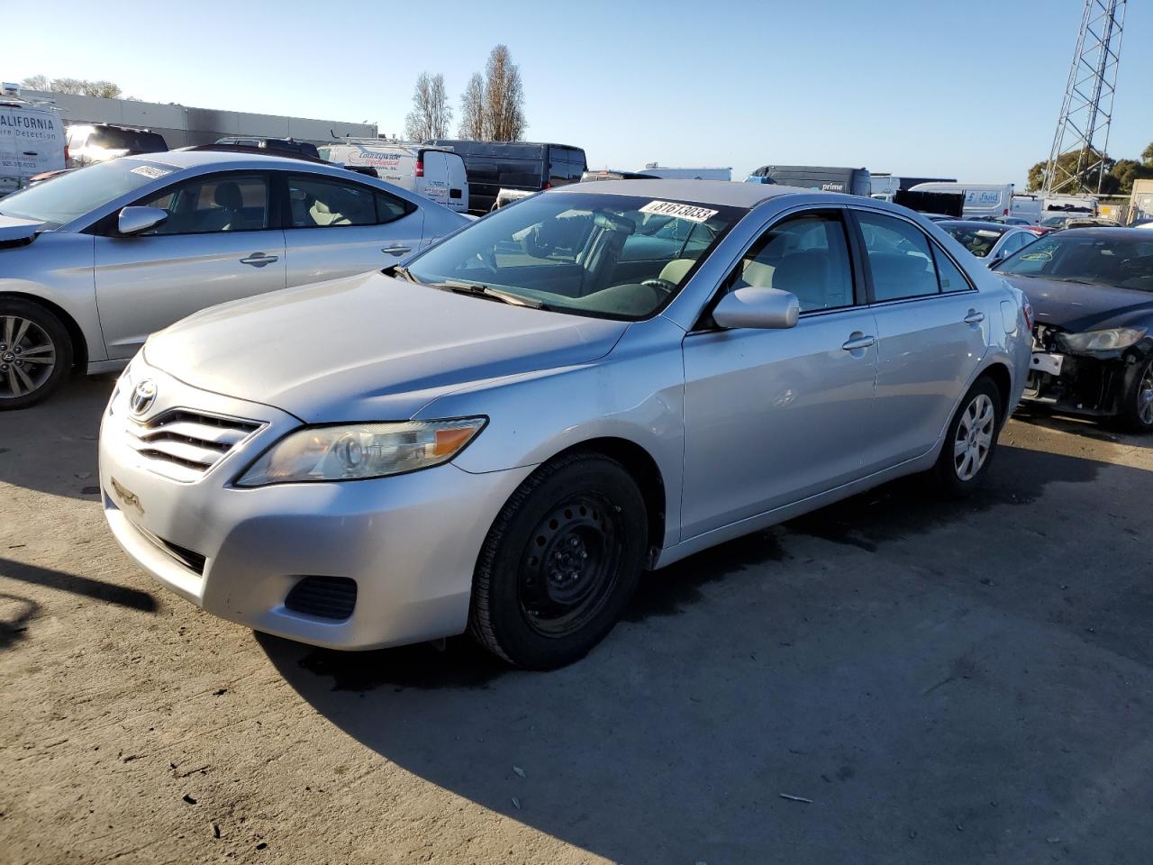 Image 1 of 2010 TOYOTA CAMRY BASE 2010 with VIN 4T1BF3EK2AU027600