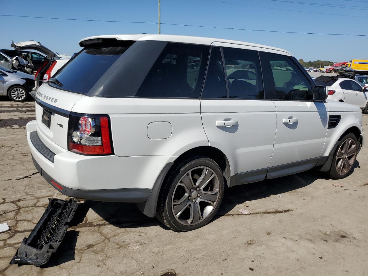Image 3 of 2012 LAND ROVER RANGE ROVER SPORT HSE 2012 with VIN SALSF2D43CA759040