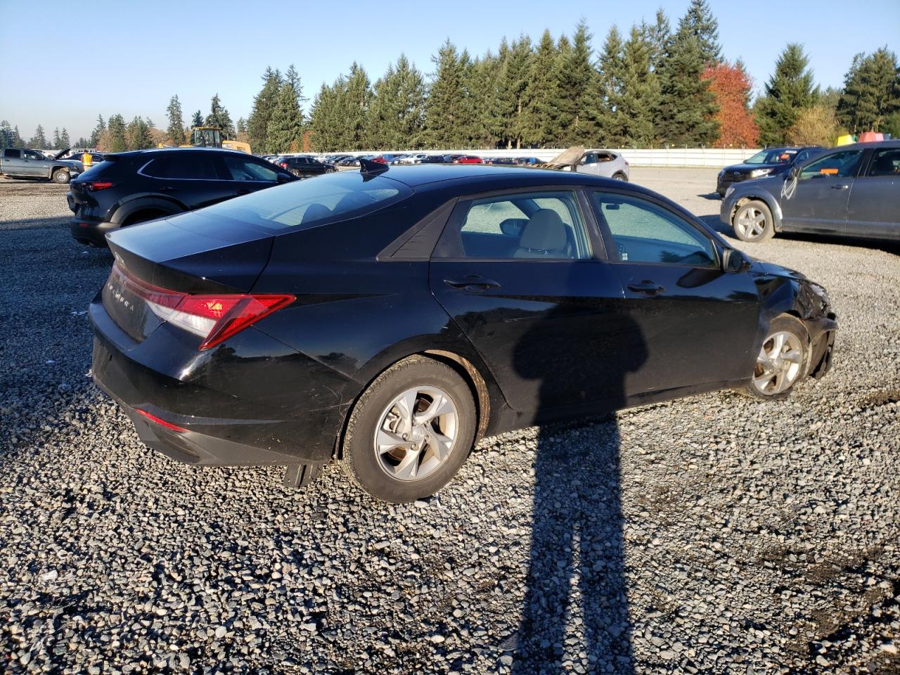Image 3 of 2021 HYUNDAI ELANTRA SE 2021 with VIN KMHLL4AG9MU155258