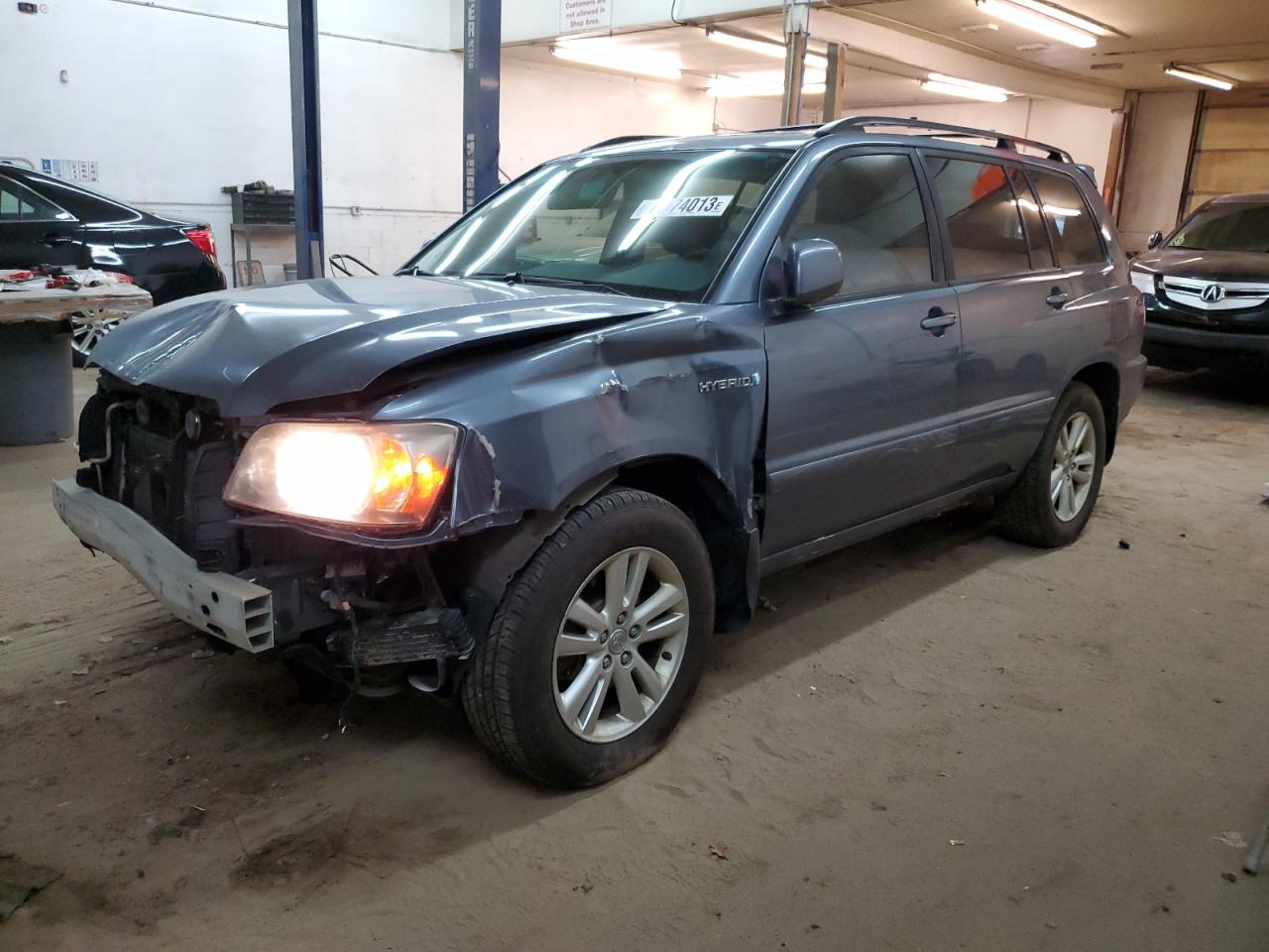 Изображение 1 2007 TOYOTA HIGHLANDER HYBRID 2007 с VIN JTEGW21A470020838