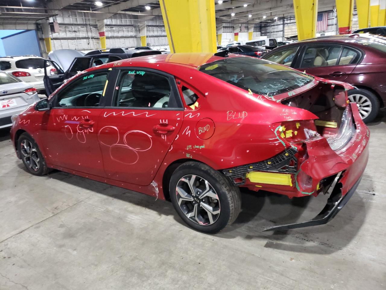 Изображение 2 2021 KIA FORTE FE 2021 с VIN 3KPF24AD5ME395545