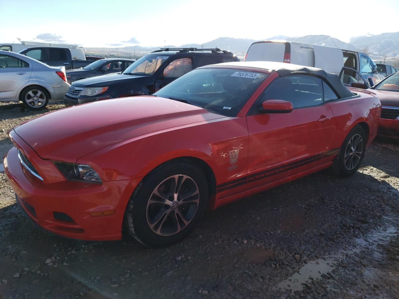 Image 1 of 2014 FORD MUSTANG  2014 with VIN 1ZVBP8EMXE5238606