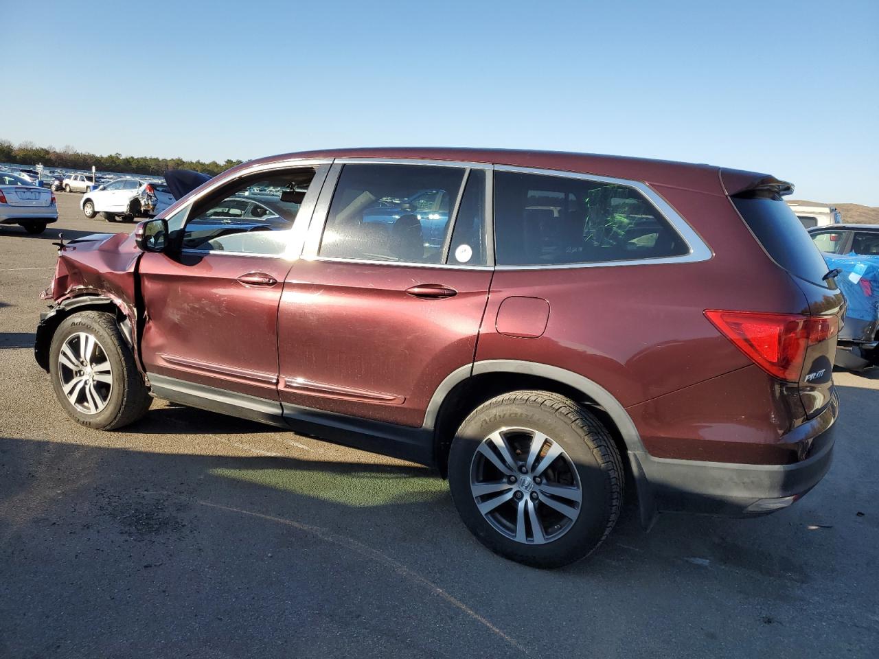 Изображение 2 2016 HONDA PILOT EXL 2016 с VIN 5FNYF6H59GB014995