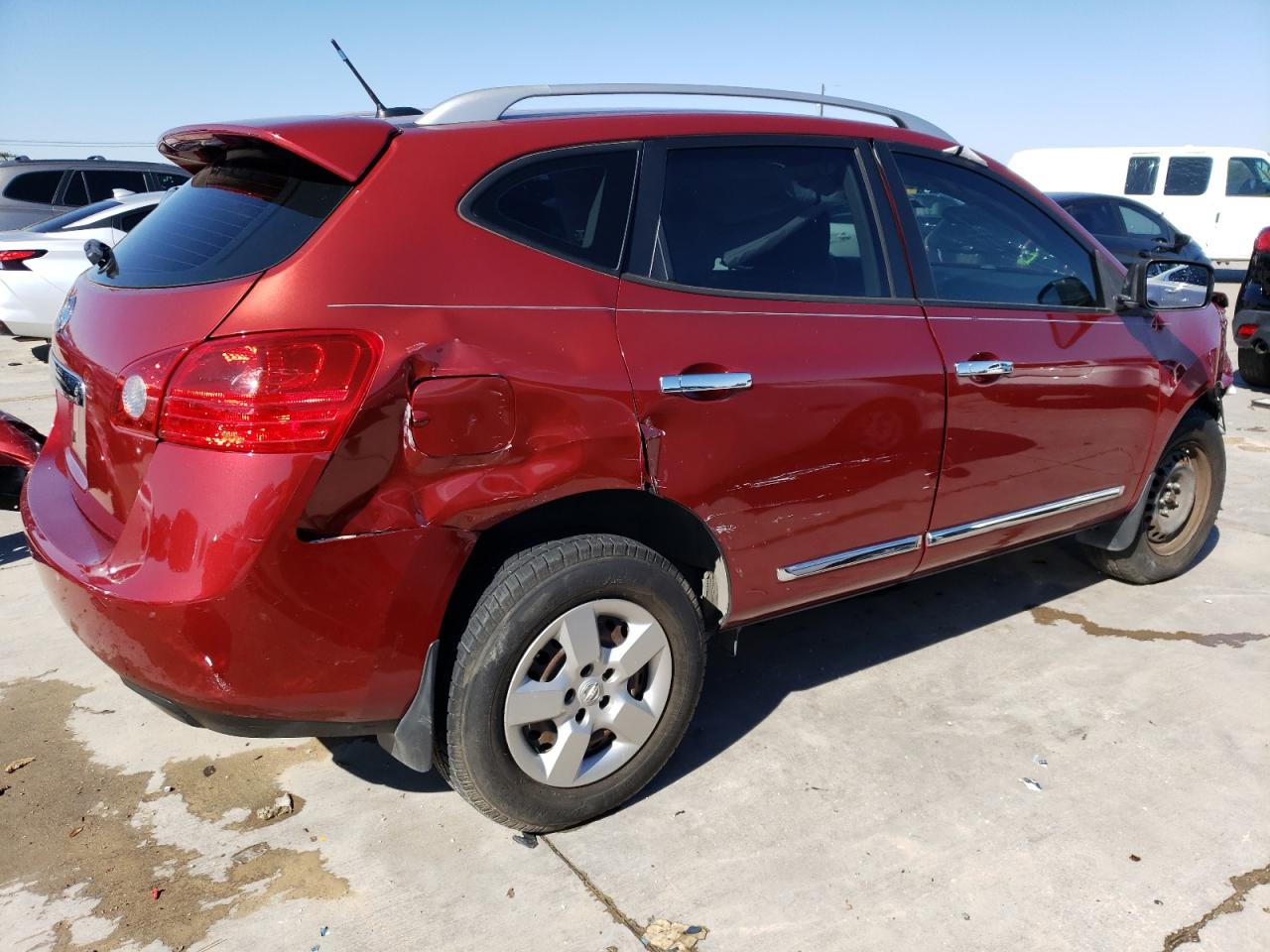 Изображение 3 2015 NISSAN ROGUE SELECT S 2015 с VIN JN8AS5MT9FW159545