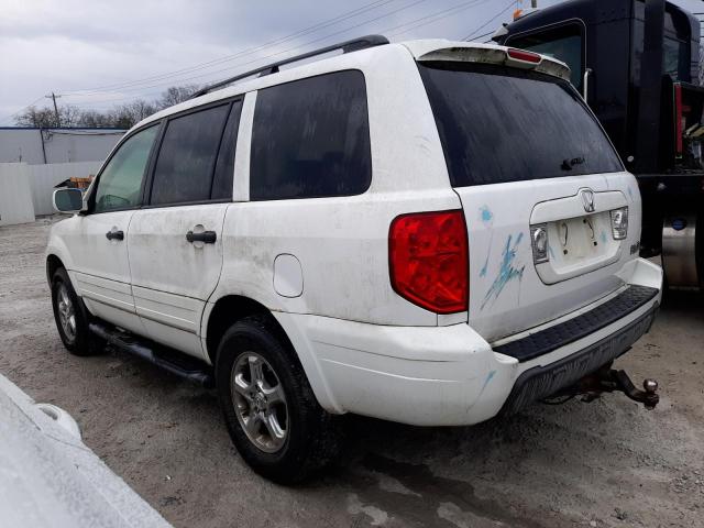 Изображение 2 2004 HONDA PILOT EXL 2004 с VIN 2HKYF18624H559414
