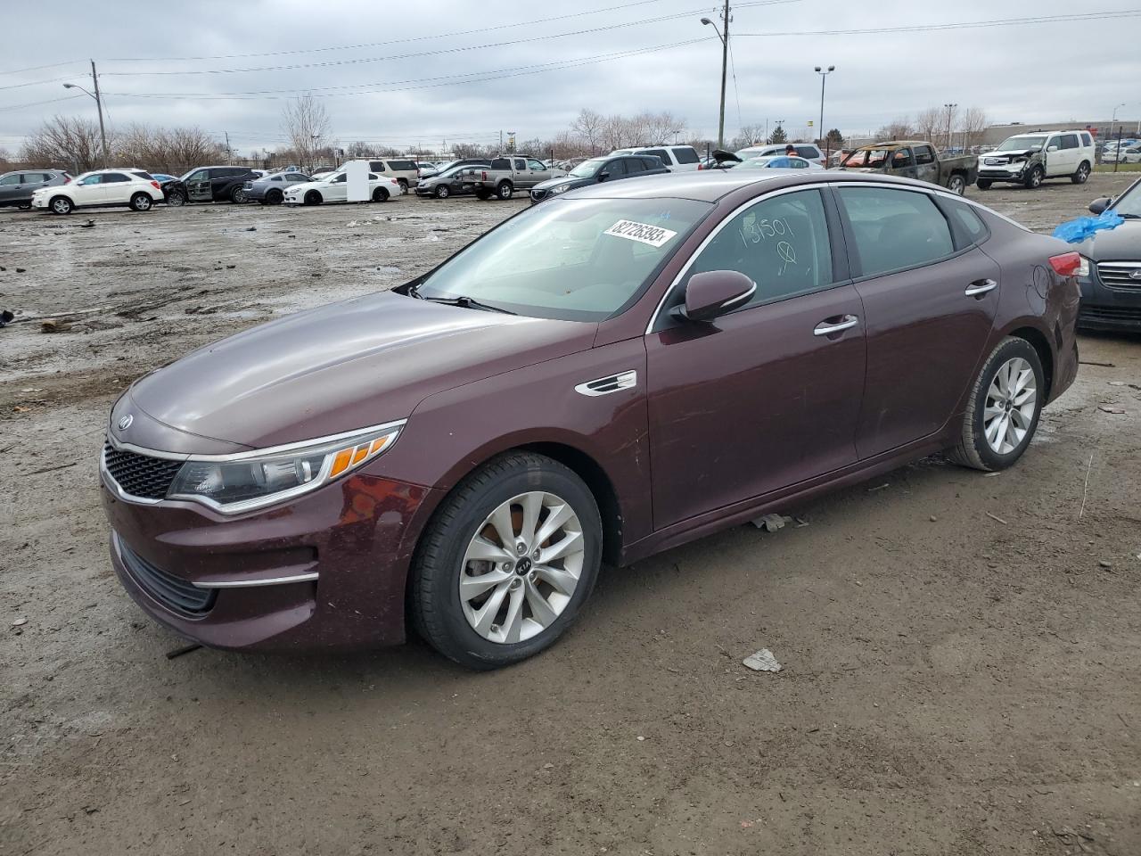 Image 1 of 2017 KIA OPTIMA LX 2017 with VIN 5XXGT4L3XHG131501