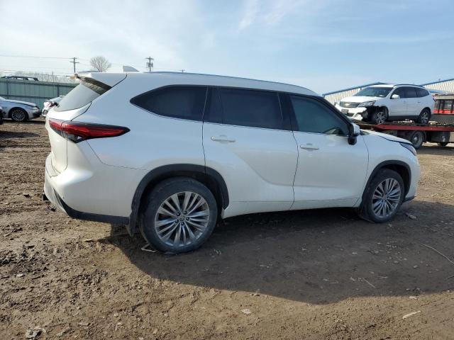 Image 3 of 2021 TOYOTA HIGHLANDER PLATINUM 2021 with VIN 5TDFZRBH1MS113837