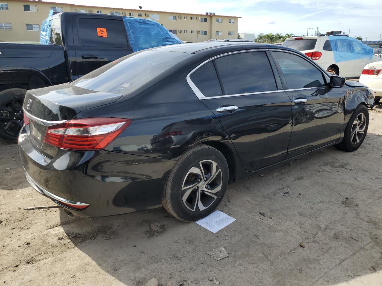 Image 3 of 2017 HONDA ACCORD LX 2017 with VIN 1HGCR2F39HA158036