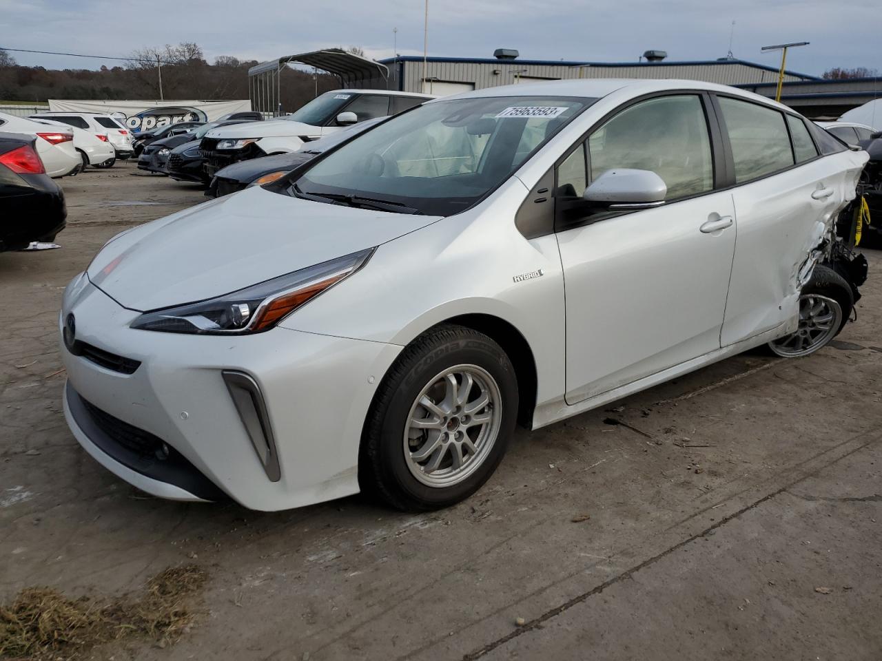 Изображение 1 2022 TOYOTA PRIUS LE 2022 с VIN JTDL9MFU9N3041057